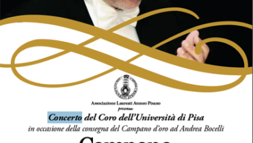Andrea Bocelli insignito del Campano d’Oro 2012