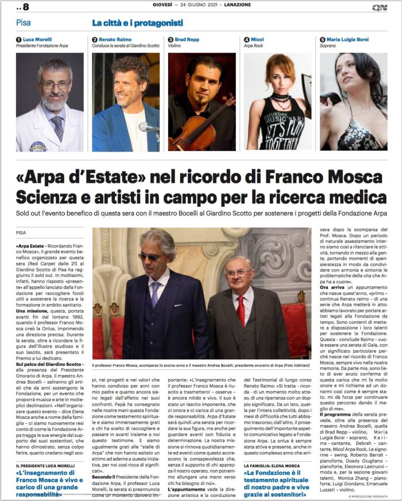 Rassegna stampa Arpa